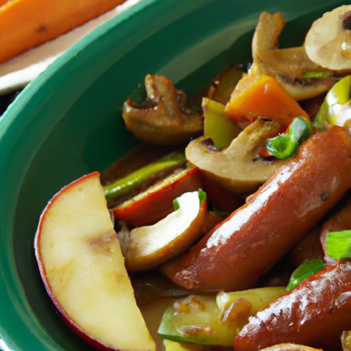 Savor One-Pan Pork-Free Sausage and Veggie Delight