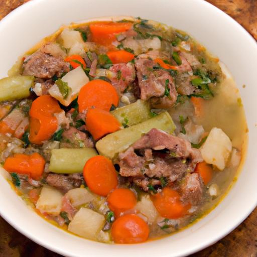 Hearty Beef and Barley Soup: A Classic Comfort Recipe