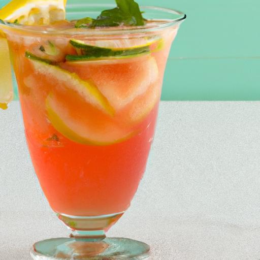 Refreshing Twist: How to Make Mint Watermelon Lemonade Bliss