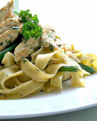 Quick & Tasty: Chicken and Spinach Pasta in Minutes