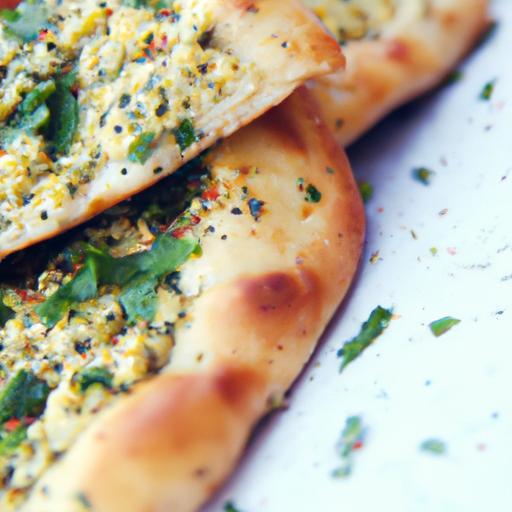 Zaatar Flatbread with Cheese: A Flavorful Middle Eastern Delight