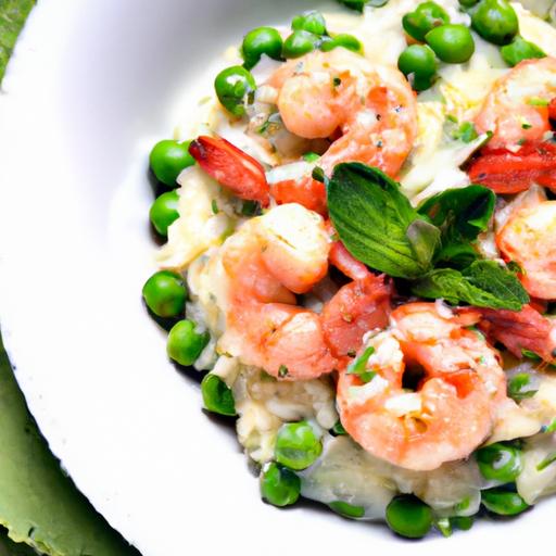Creamy Shrimp and⁢ Pea Risotto: A Perfect Spring Dish