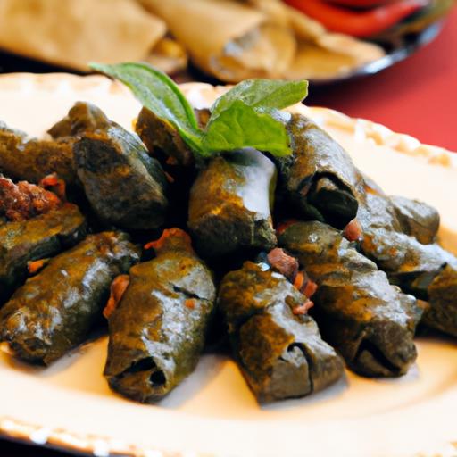 Savory‍ Secrets: Stuffed Grape Leaves with Beef⁣ & Lamb⁢ Delight