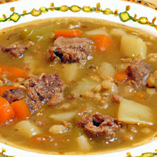Hearty Beef and Barley​ Soup: ⁣A Classic Comfort Recipe