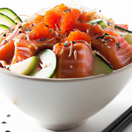 salmon⁢ Sushi Bowls: A Fresh Twist on Classic Flavors