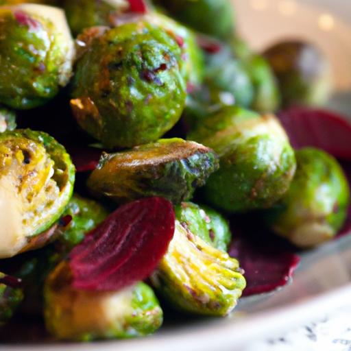 Tangy Cranberry Roasted Brussels Sprouts: A Flavor Boost