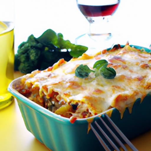 Hearty Vegetarian Lasagna for Two: A Cozy Culinary Delight