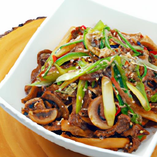 Savor Korean Vegetarian Bulgogi: A Flavorful Stir Fry​ Delight
