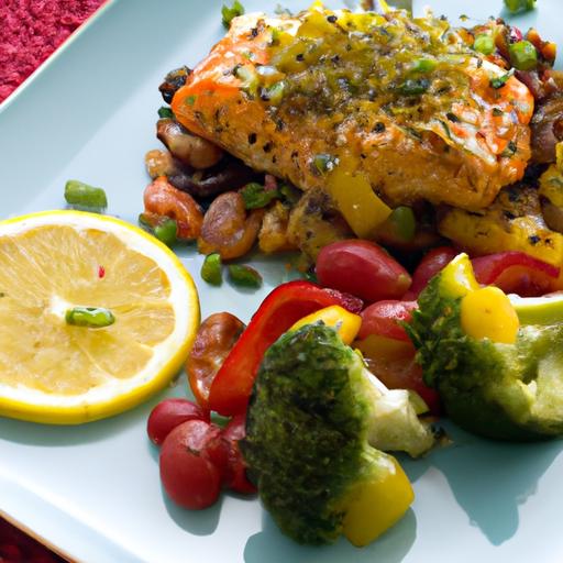 Flavorful Moroccan Baked Fish with Vibrant Vegetables Recipe