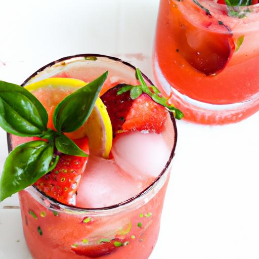 Refreshing Strawberry Basil Lemonade: A Perfect Summer Sip