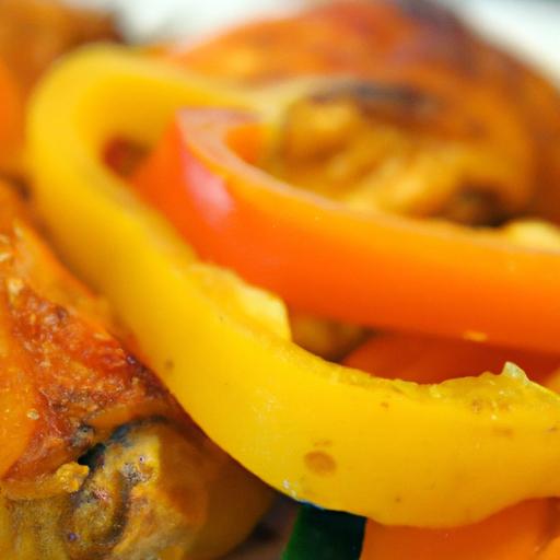 Savor the Flavor: Perfectly Baked Chicken with Bell Peppers