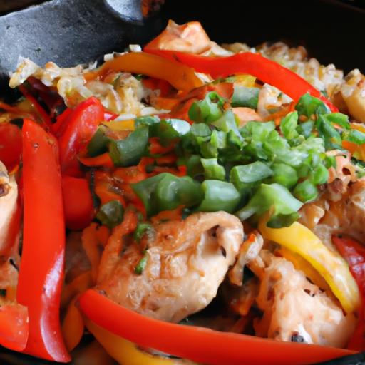 Sizzling Chicken Fajita⁤ Skillet: Easy ⁣Dinner in One Pan