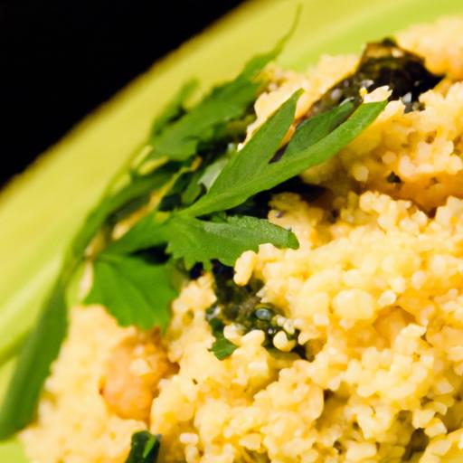 Herb-Infused Couscous for two: A flavorful Duo Delight