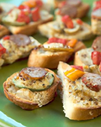 Bite-Sized Delight: Mini Vegetarian Pizza Bites Recipe