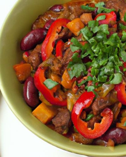 Hearty Beef & Veggie Chili: A Flavorful Comfort Classic