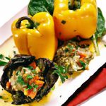 Garden-Fresh Delight: Spinach & Artichoke Stuffed Peppers