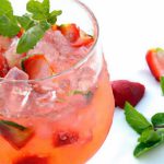 Refreshing Twist: Strawberry Basil Lemonade Sparkling Delight