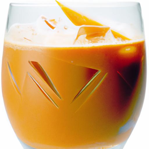 Sip into Paradise: The Rich Delight of Thai Tea with Coconut Milk